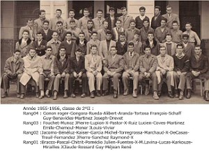 COLLEGE MODERNE LECLERC SIDI BEL ABBES 1955 2 EME 2